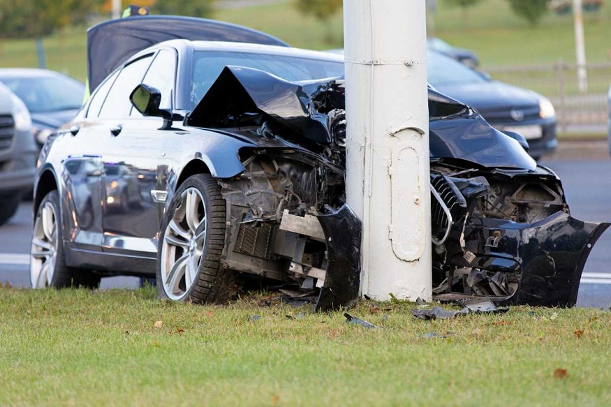 event of a road accident